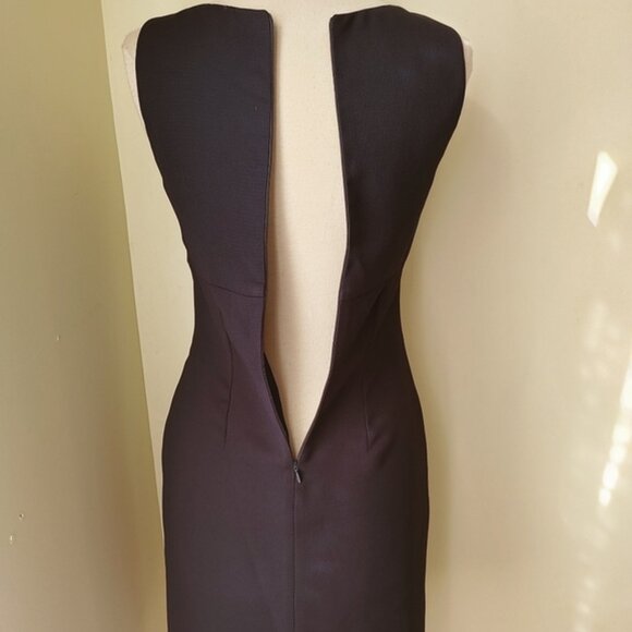 Navy Blue Knee High dress by‎ First In Fashion made Bulgaria - Picture 4 of 9